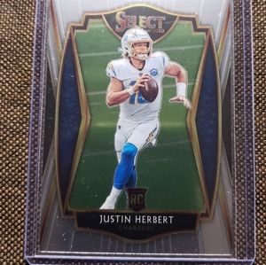 Justin Herbert NFL Select Rookie Card
